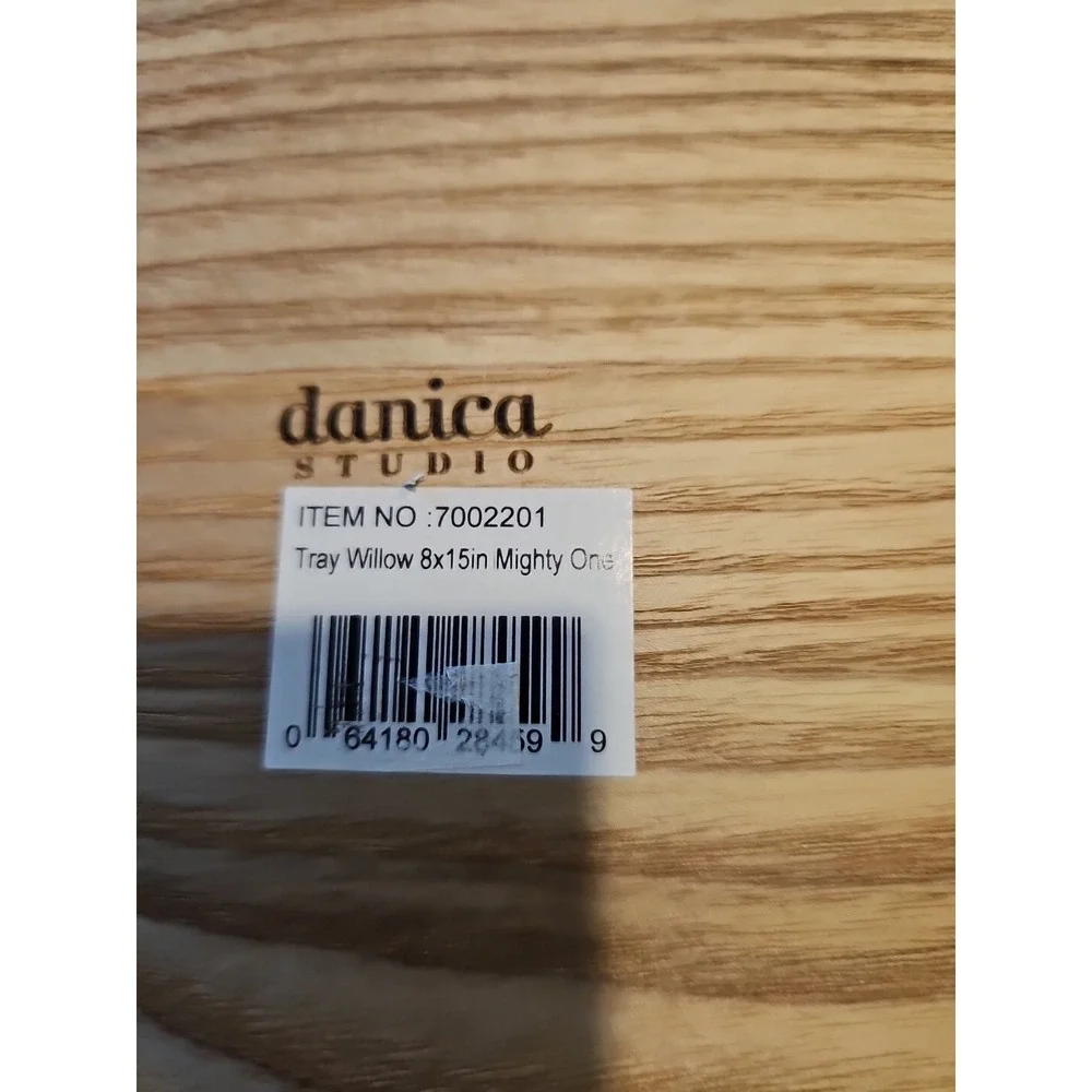 Lot of 3 DANICA STUDIO TRAYS WILLOW WOOD MIGHTY‎ ONE SWANS  8X15 in.  LARGE NEW